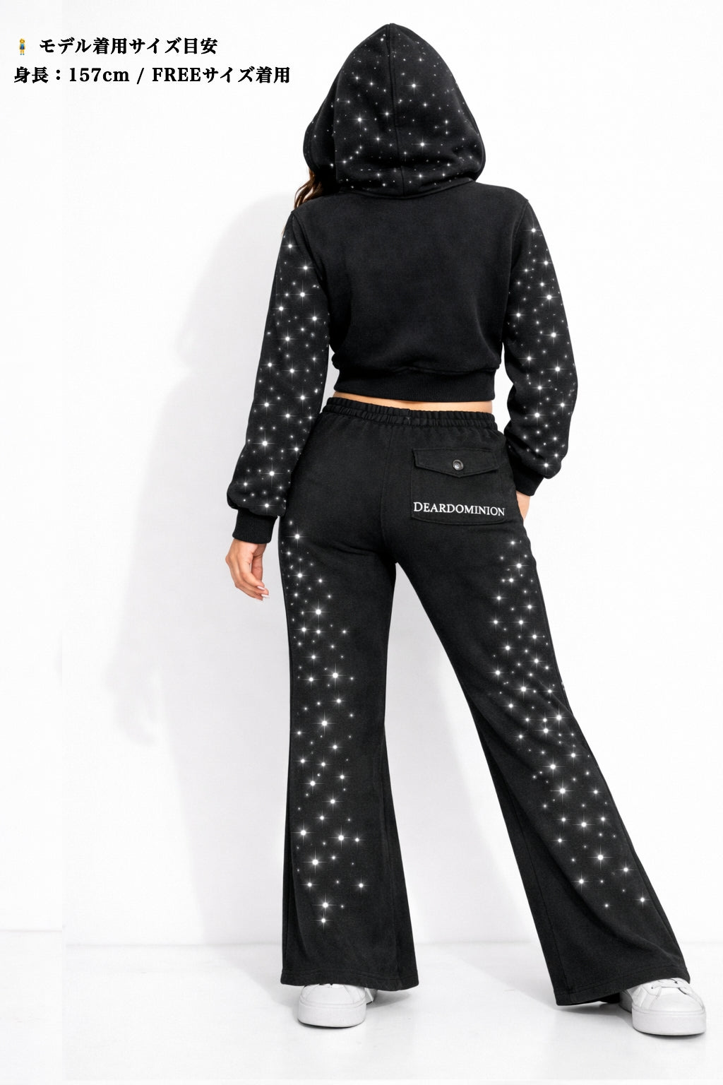 【予約・40着限定】レザーロゴ スウェットパンツ（WOMEN）